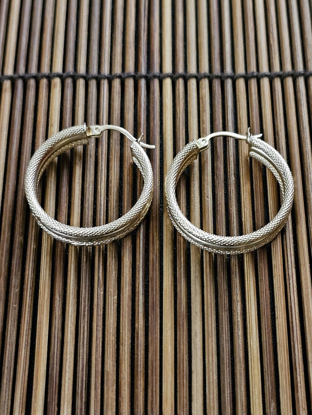 14k Yellow Gold Hoop Earrings